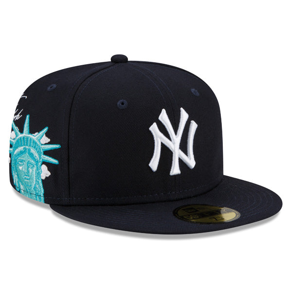 New York Yankees New Era Exclusive CLOUD ICON 59Fifty Fitted Hat - Navy