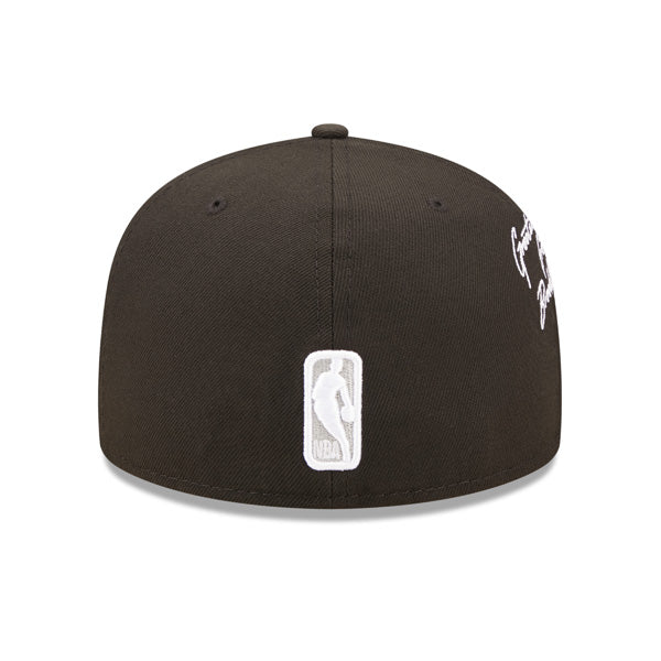 Brooklyn Nets New Era Exclusive CLOUD ICON 59Fifty Fitted Hat - Black