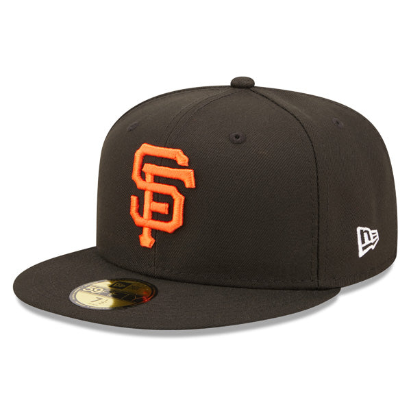 San Francisco Giants New Era Exclusive CLOUD ICON 59Fifty Fitted Hat - Black