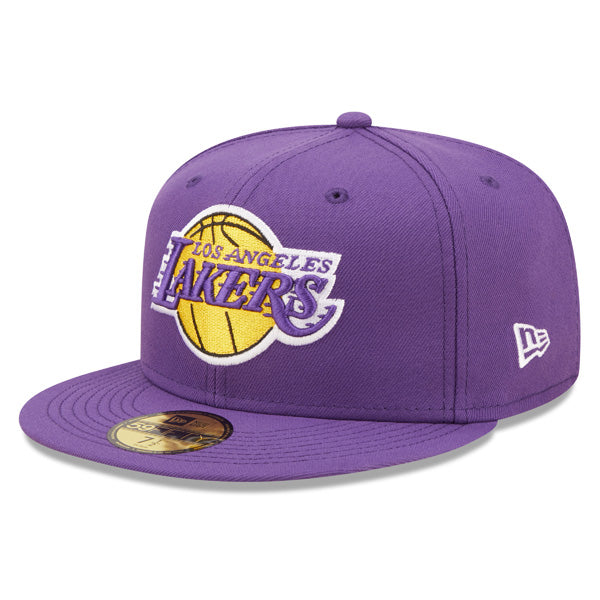 Los Angeles Lakers New Era Exclusive CLOUD ICON 59Fifty Fitted Hat - Purple