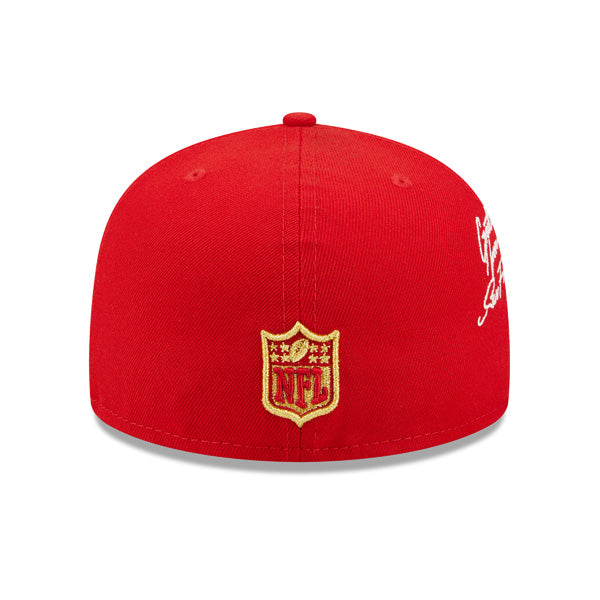 San Francisco 49ers New Era Exclusive CLOUD ICON 59Fifty Fitted Hat - Red