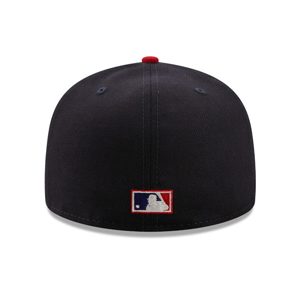 Minnesota Twins 1987 WORLD SERIES Exclusive New Era 59Fifty Fitted Hat - Navy/Red/Green Bottom