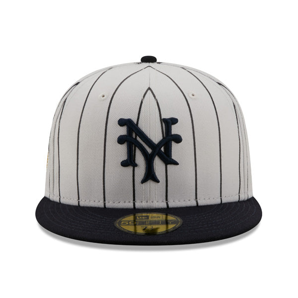 New York Giants 1921 WORLD SERIES Exclusive New Era 59Fifty Fitted Hat - Pinstripe/Green Bottom