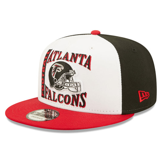 Atlanta Falcons New Era HELMET HIT 9Fifty Snapback NFL Hat – White/Black/Red