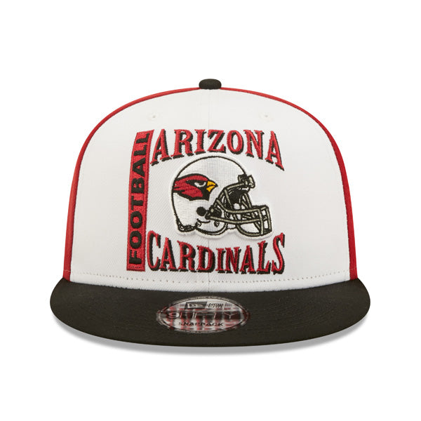 Arizona Cardinals New Era HELMET HIT 9Fifty Snapback NFL Hat – White/Red/Black