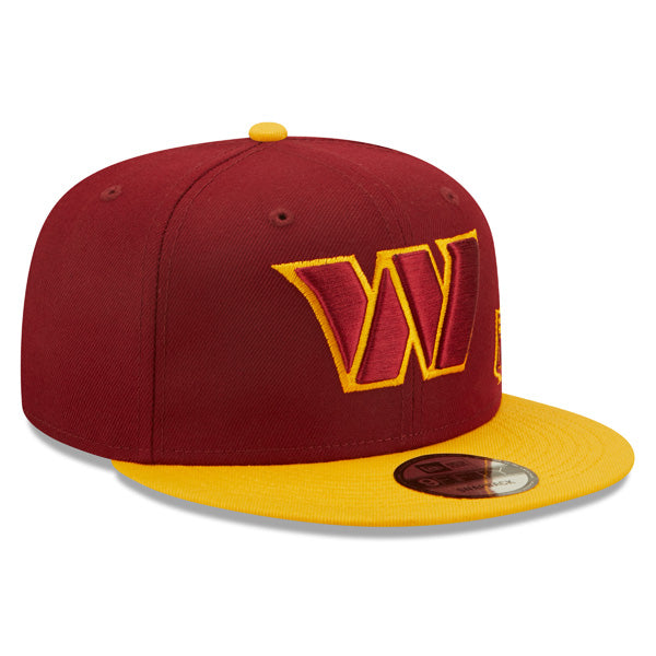 Washington Commanders New Era BACK SCRIPT 9Fifty Snapback NFL Hat