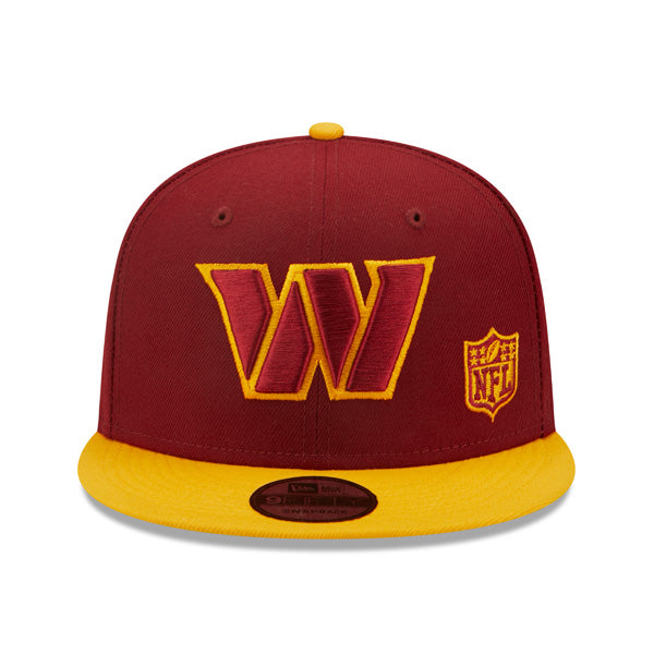 Washington Commanders New Era BACK SCRIPT 9Fifty Snapback NFL Hat