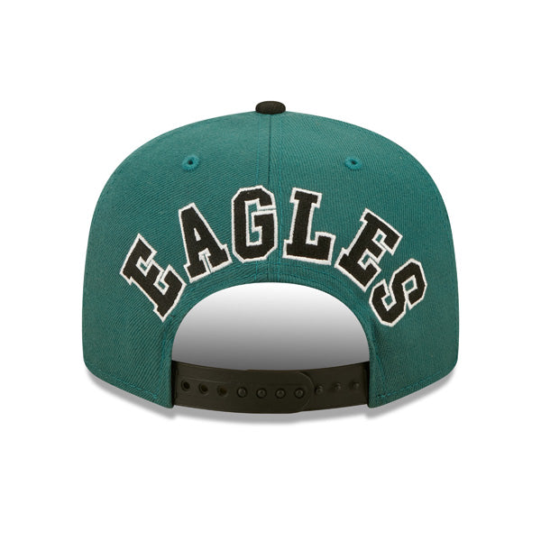 Philadelphia Eagles New Era BACK SCRIPT 9Fifty Snapback NFL Hat