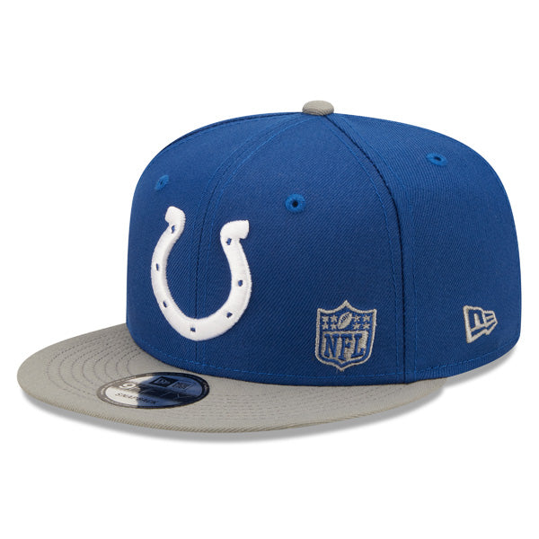 Indianapolis Colts New Era BACK SCRIPT 9Fifty Snapback NFL Hat