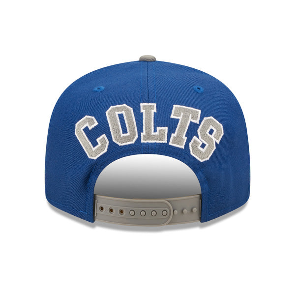 Indianapolis Colts New Era BACK SCRIPT 9Fifty Snapback NFL Hat