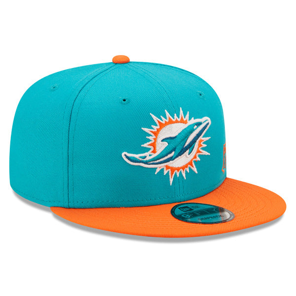Miami Dolphins New Era BACK SCRIPT 9Fifty Snapback NFL Hat