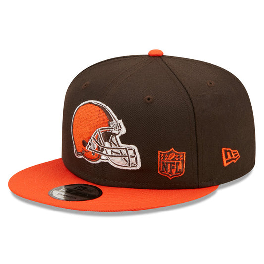 Cleveland Browns New Era BACK SCRIPT 9Fifty Snapback NFL Hat