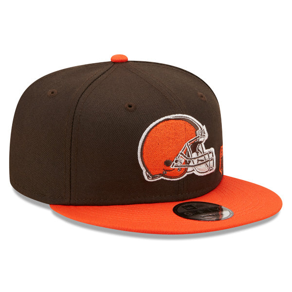 Cleveland Browns New Era BACK SCRIPT 9Fifty Snapback NFL Hat