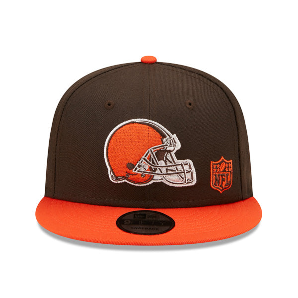 Cleveland Browns New Era BACK SCRIPT 9Fifty Snapback NFL Hat