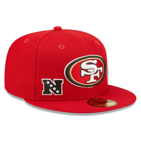 San Francisco 49ers New Era TEAM IDENTITY Exclusive NFL Fitted 59Fifty Hat