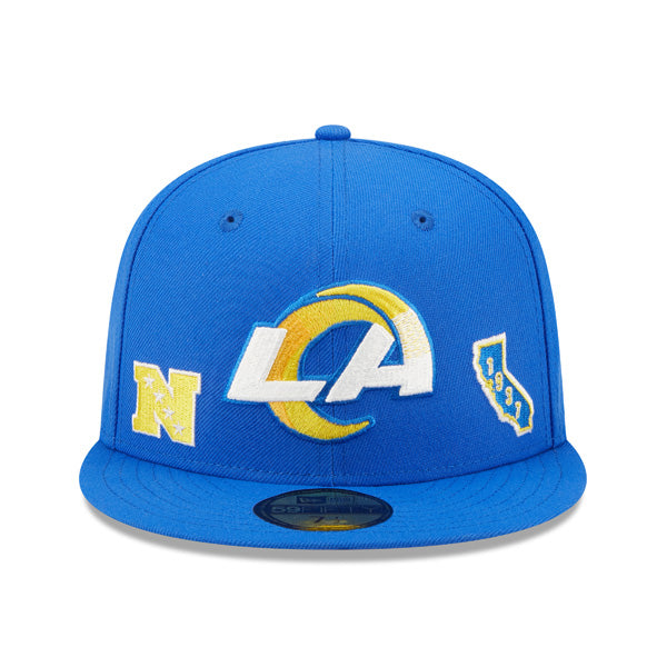 Los Angeles Rams New Era TEAM IDENTITY Exclusive NFL Fitted 59Fifty Hat