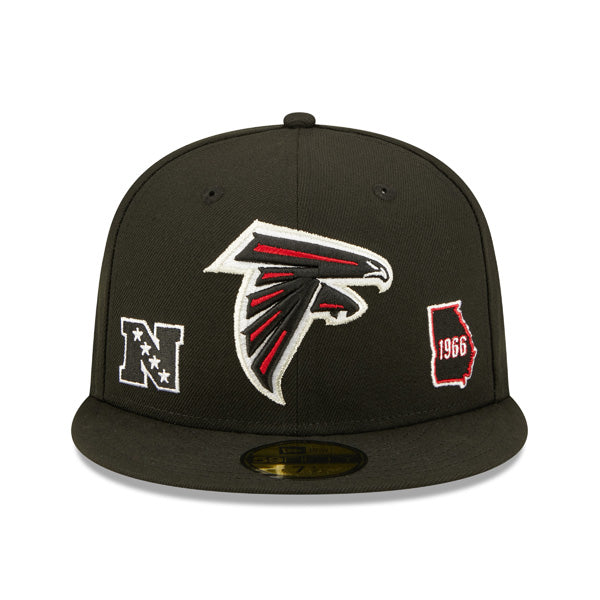 Atlanta Falcons New Era TEAM IDENTITY Exclusive NFL Fitted 59Fifty Hat