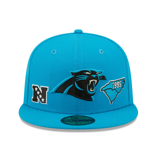 Carolina Panthers New Era TEAM IDENTITY EXCLUSIVE NFL Fitted 59Fifty Hat