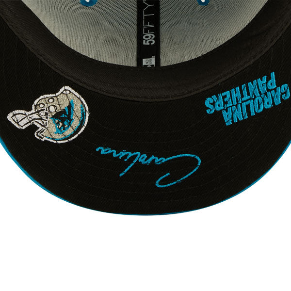 Carolina Panthers New Era TEAM IDENTITY EXCLUSIVE NFL Fitted 59Fifty Hat