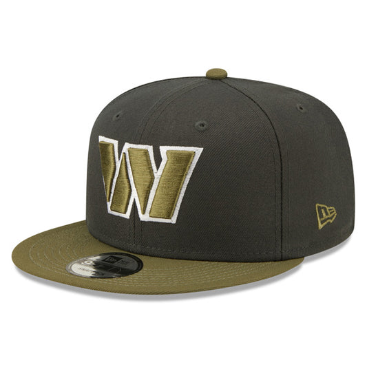 Washington Commanders New Era EXCLUSIVE 9Fifty Snapback NFL Hat – Charcoal/Army