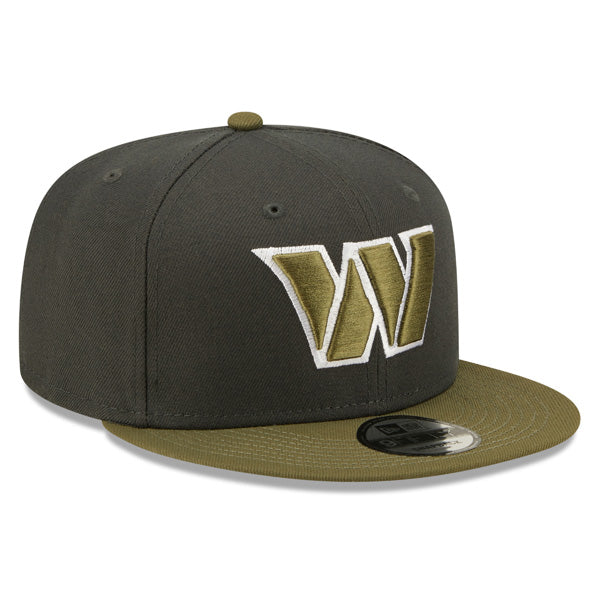 Washington Commanders New Era EXCLUSIVE 9Fifty Snapback NFL Hat – Charcoal/Army