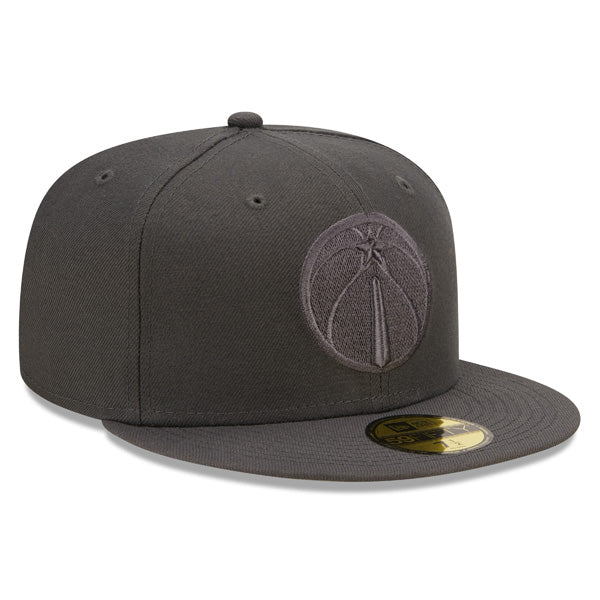 Washington Wizards NBA Exclusive New Era 59FIFTY Fitted Hat - Charcoal