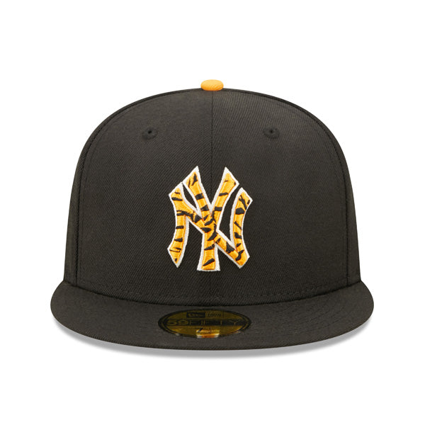 New York Yankees New Era 1996 World Series TIGERFILL 59Fifty Fitted Hat - Black/Orange