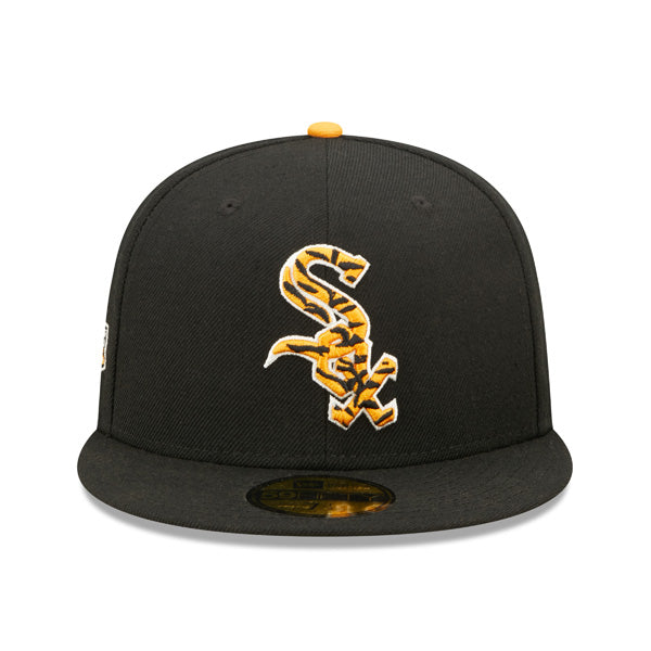 Chicago White Sox New Era 2005 World Series TIGERFILL 59Fifty Fitted Hat - Black/Orange