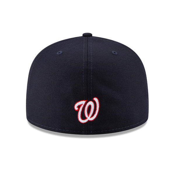 Washington Nationals 2019 World Series BLOOM Exclusive  New Era 59Fifty Fitted Hat - Navy/Pink