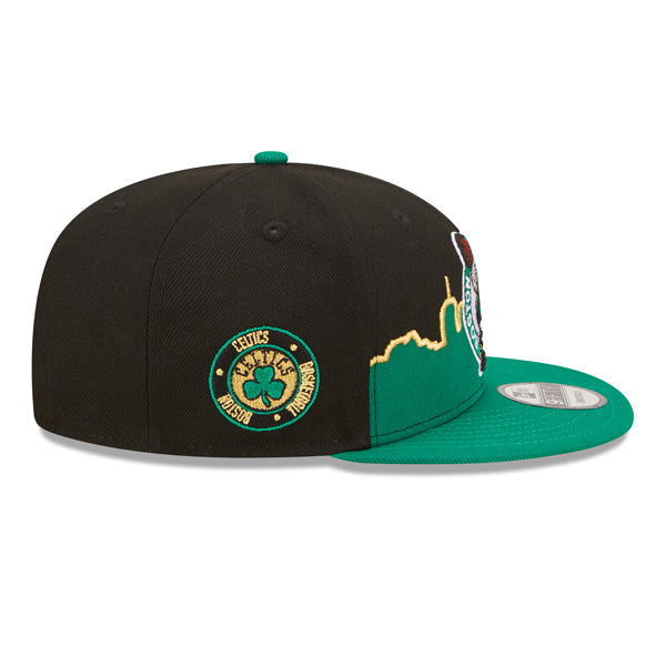 Boston Celtics New Era NBA 2022 Tip Off 9FIFTY Snapback Hat –Green/Black