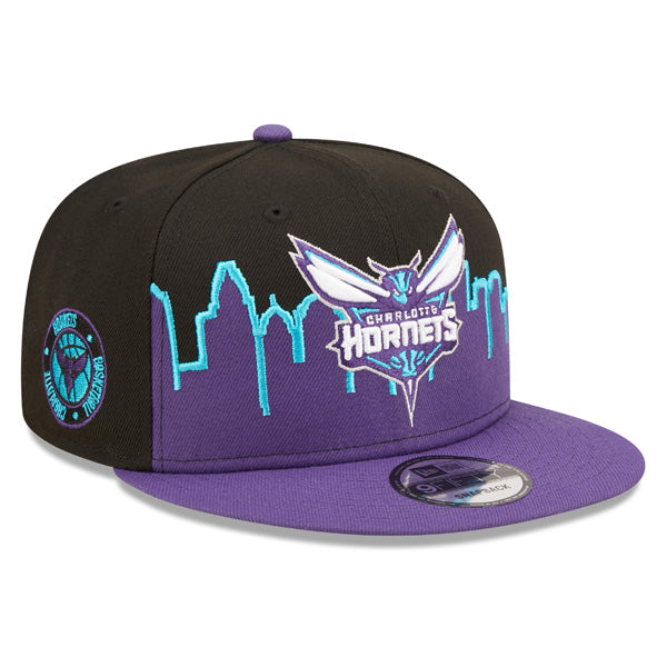 Charlotte Hornets New Era NBA 2022 Tip Off 9FIFTY Snapback Hat – Purple/Black