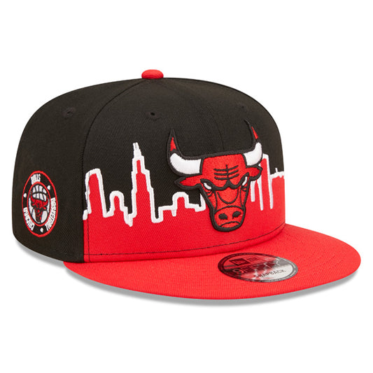 Chicago Bulls New Era NBA 2022 Tip Off 9FIFTY Snapback Hat – Red/Black