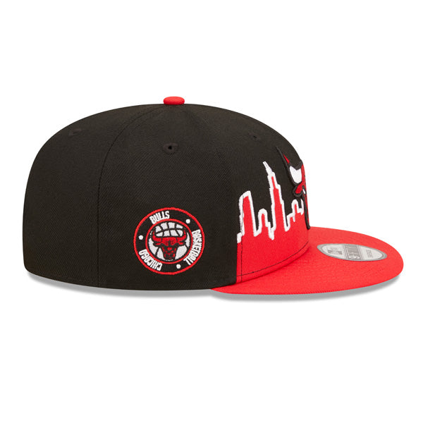 Chicago Bulls New Era NBA 2022 Tip Off 9FIFTY Snapback Hat – Red/Black