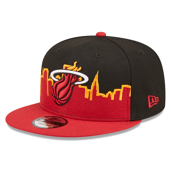 Miami Heat New Era NBA 2022 Tip Off 9FIFTY Snapback Hat – Red/Black