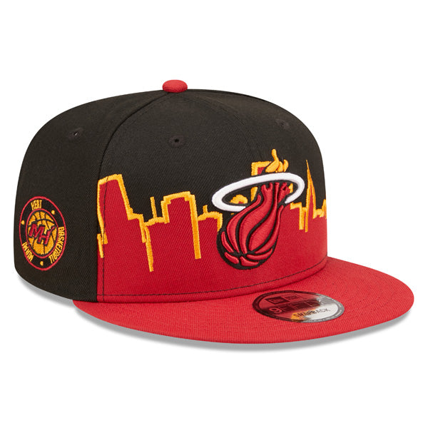 Miami Heat New Era NBA 2022 Tip Off 9FIFTY Snapback Hat – Red/Black