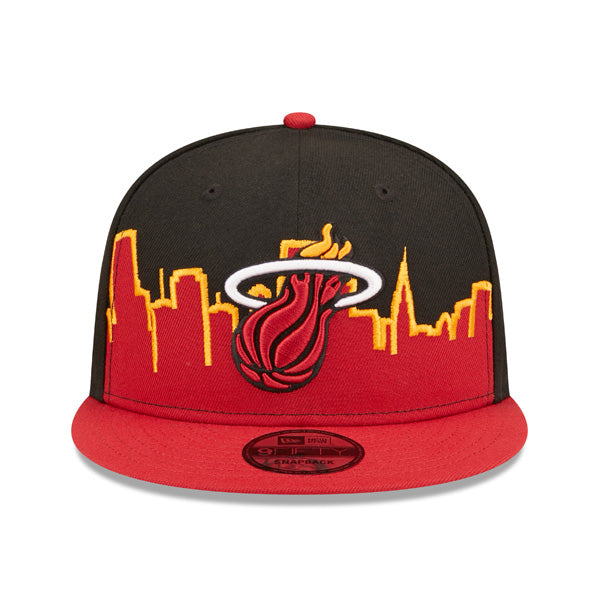 Miami Heat New Era NBA 2022 Tip Off 9FIFTY Snapback Hat – Red/Black