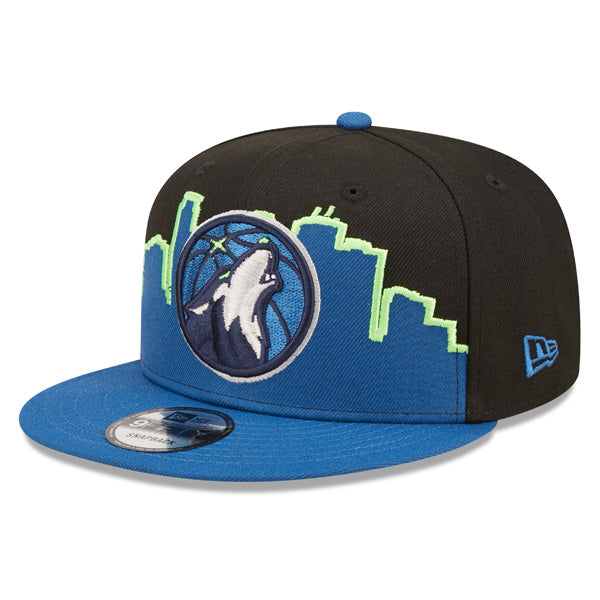 Minnesota Timberwolves New Era NBA 2022 Tip Off 9FIFTY Snapback Hat – Blue/Black