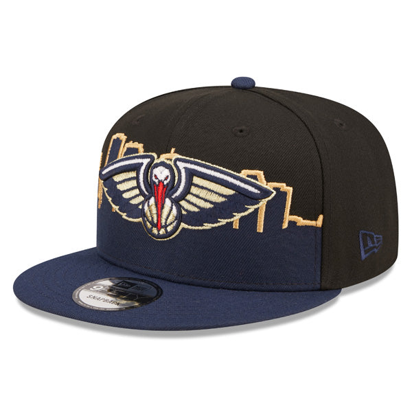 New Orleans Pelicans New Era NBA 2022 Tip Off 9FIFTY Snapback Hat – Navy/Gold