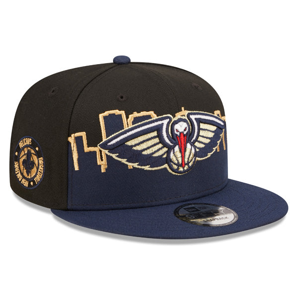New Orleans Pelicans New Era NBA 2022 Tip Off 9FIFTY Snapback Hat – Navy/Gold
