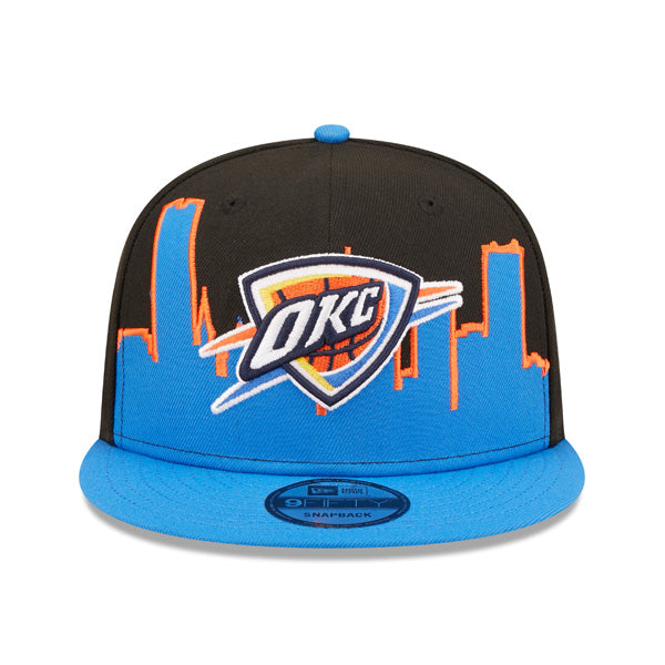 Oklahoma City Thuder New Era NBA 2022 Tip Off 9FIFTY Snapback Hat – Black/Blue