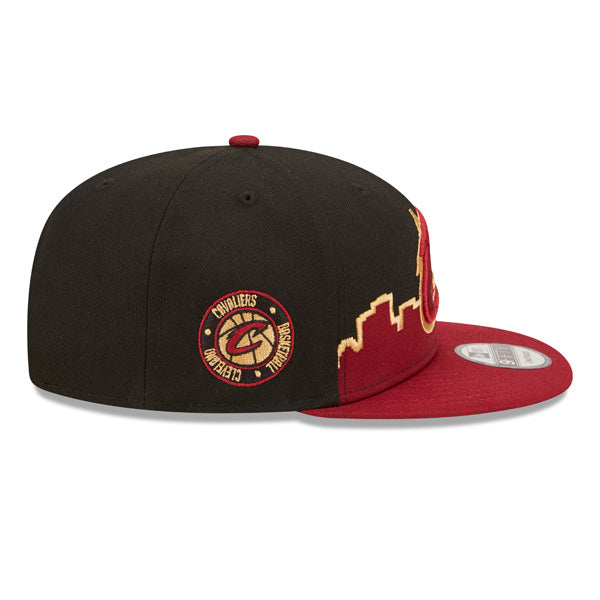 Cleveland Cavaliers New Era NBA 2022 Tip Off 9FIFTY Snapback Hat – Maroon/Black