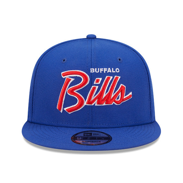Bills Script Buffalo Bills New Era NFL CLASSIC SCRIPT Snapback Hat – Royal/Red ...