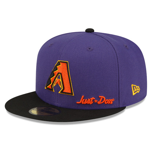 Arizona Diamondbacks JUST DON 2011 All-Star Game Exclusive New Era 59Fifty Fitted Hat – Purple/Black/Orange