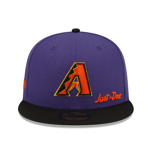 Arizona Diamondbacks JUST DON 2011 All-Star Game Exclusive New Era 59Fifty Fitted Hat – Purple/Black/Orange