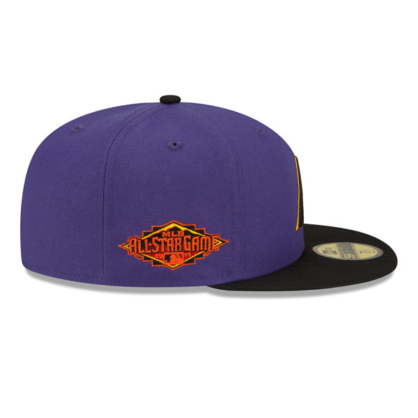 Arizona Diamondbacks JUST DON 2011 All-Star Game Exclusive New Era 59Fifty Fitted Hat – Purple/Black/Orange