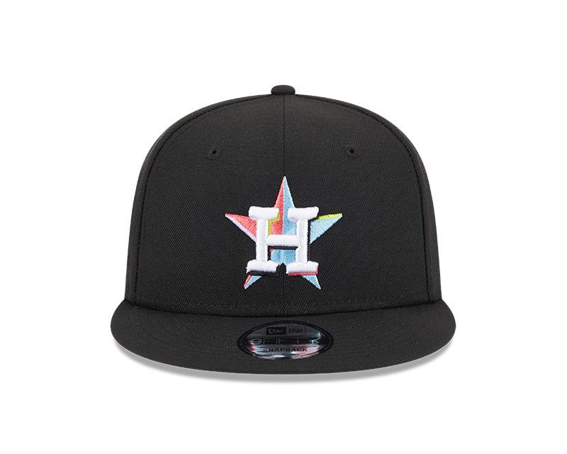 Houston Astros 2001 World Series New Era SUPER PACK 9Fifty Snapback Hat - Black/Multi-Color