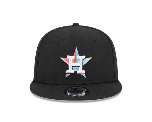 Houston Astros 2017 World Series New Era SUPER PACK 9Fifty Snapback Hat - Black/Multi-Color
