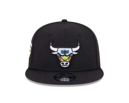 Chicago Bulls New Era SUPER PACK 9Fifty Snapback Hat - Black/Multi-Color