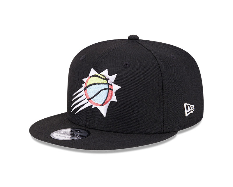 Phoenix Suns New Era SUPER PACK 9Fifty Snapback Hat - Black/Multi-Color