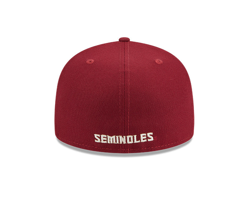 Florida State Seminoles New Era NCAA SIDE HIT 59Fifty Fitted Hat - Garnet